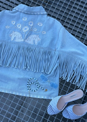 Christer jakke Leftover denim Sissel Edelbo 